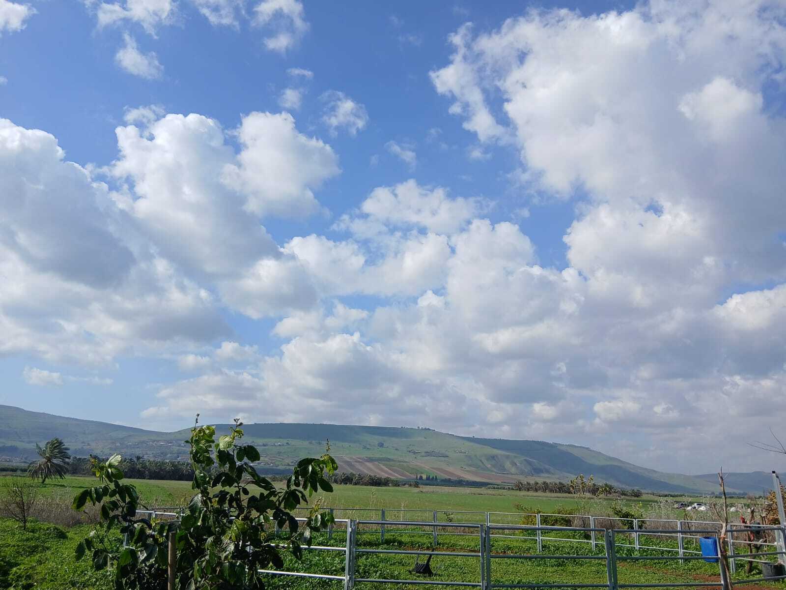 מרחב הרכיבה והנוף מהגליל סביב יבנאל